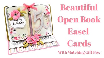 Beautiful Bookatrix Style Easel Cards