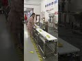 Online checkweigher Conveyor belt check weigher weight check #checkweigher