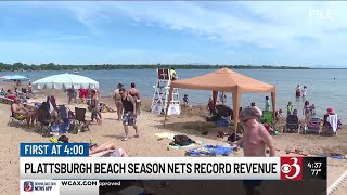 Plattsburgh City Beach season nets record revenue