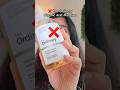 ❌ The Ordinary Glycolic Acid Mistakes That Will DESTROY Your Skin #shorts #skincare