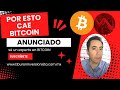 💥😱 ¡POR ESTO CAE BITCOIN! 😨📉 (Nadie te lo dice…) 💰🚨