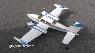 RC Cessna 310  Dynam Grand Cruiser Modifications