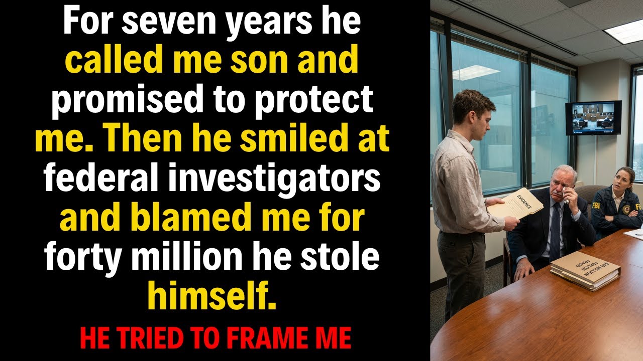 He Treated Me Like a Son — Then Sacrificed Me to Save Himself
