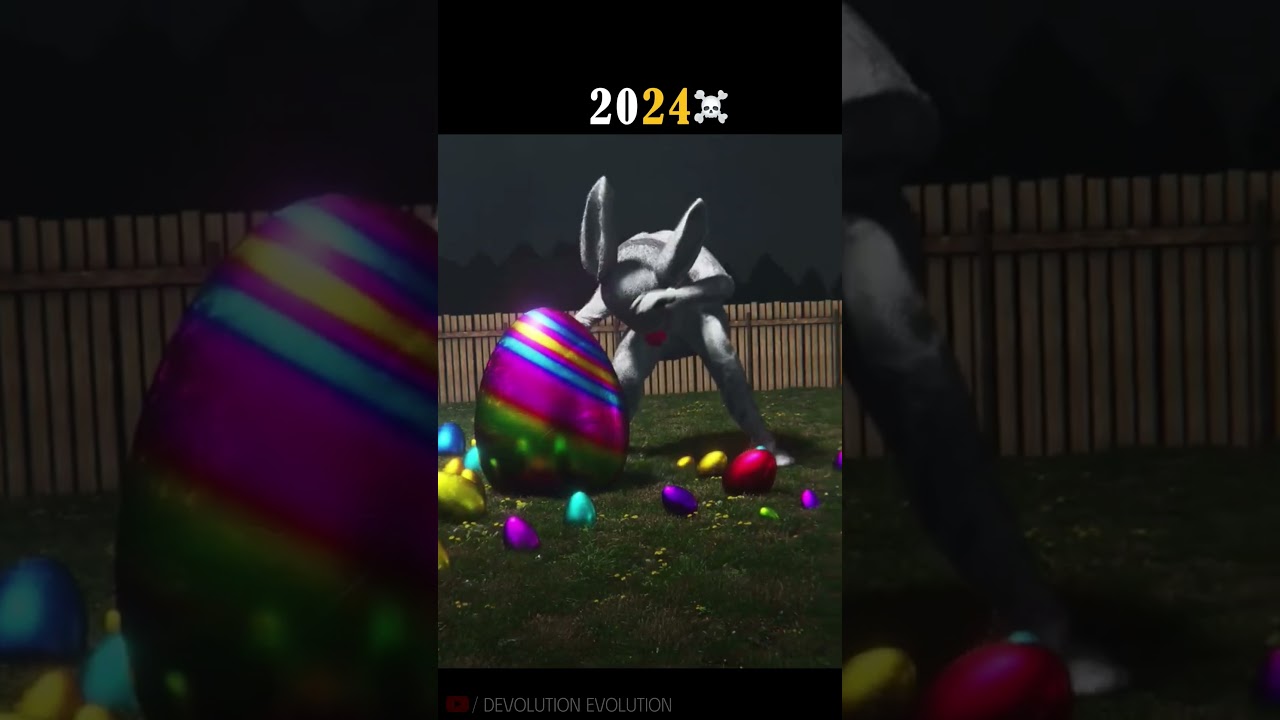 easter bunny of evolution 