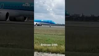 Embraer E195 #klm #schiphol