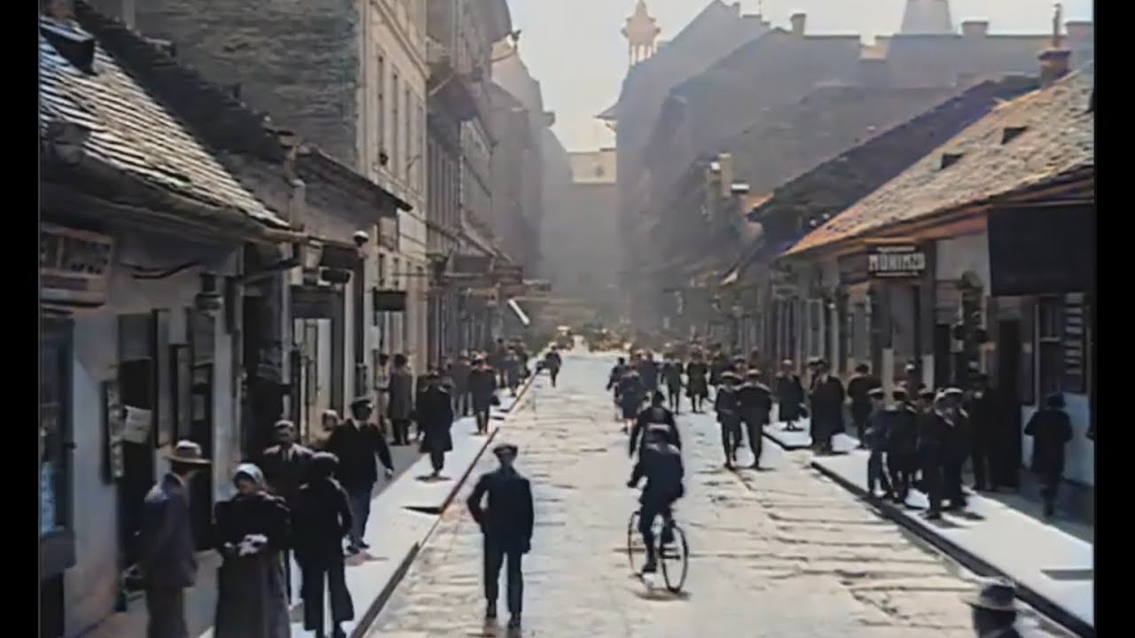 Budapest 1930 (HD Colorized Film)