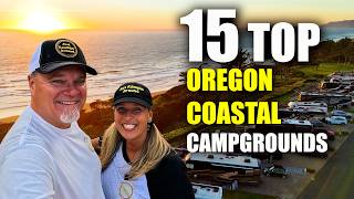 15 UNFORGETTABLE Campgrounds on the Oregon Coast! Are these the TOP RV Spots on Hwy 101 in the PNW