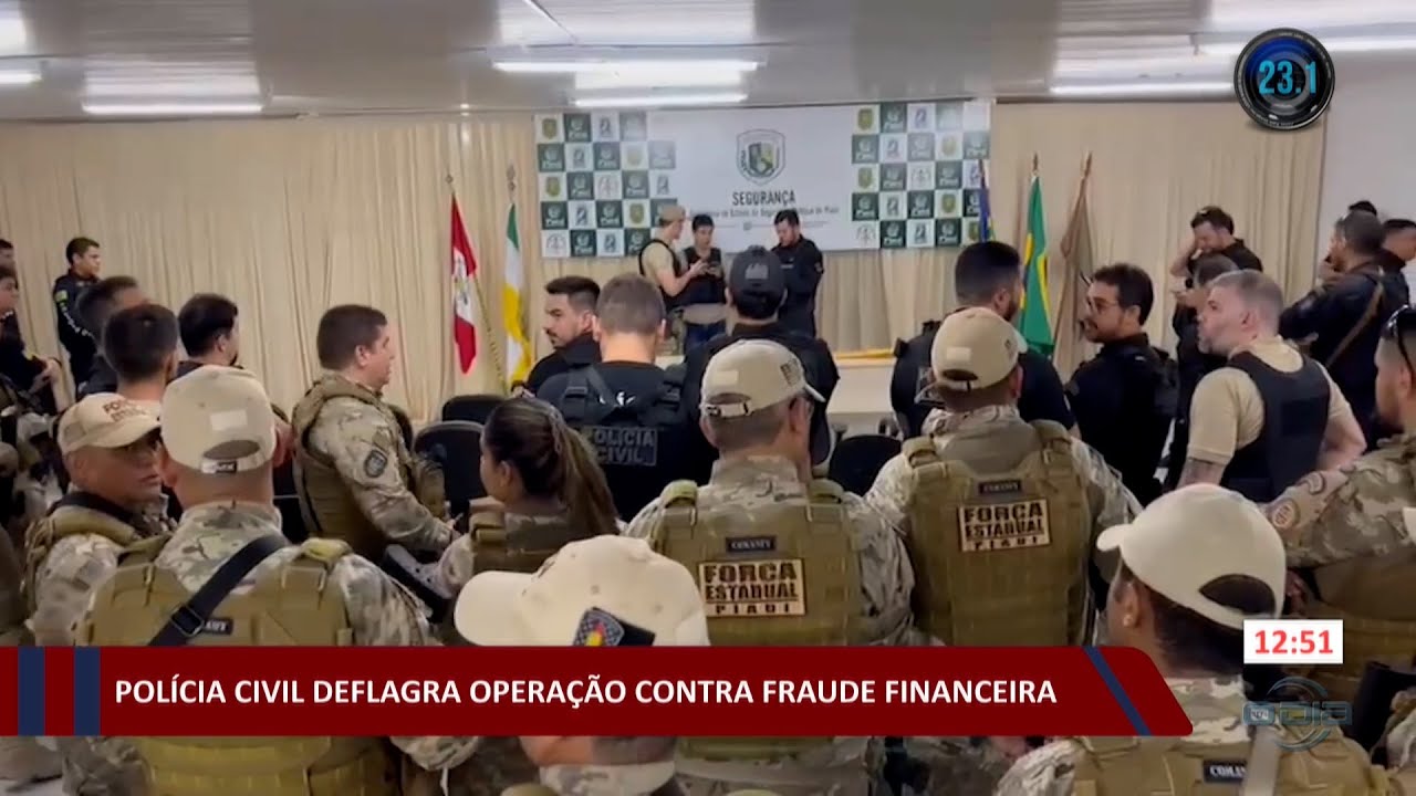 Polícia Civil deflagra operação contra fraude financeira 05 09 2023