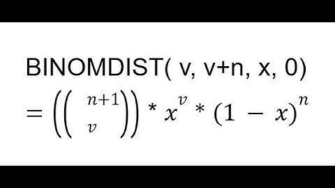 BINOMDIST COMBINA Bernstein Polynomials Binomial Distribution Google Sheets or Excel