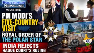 PM Modi’s Five-Country Visit,Royal Order of the Polar Star,India rejects Hague court'sRuling-SAMay18