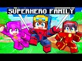 Becoming the strongest superhero family in minecraft
