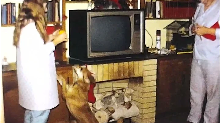 Xmas 1972 with Julie and King