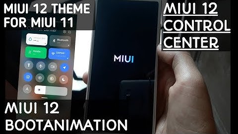 MIUI 12 THEME FOR ANY REDMI DEVICE|Ft. REDMI Y2 | MIUI 12 BOOTANIMATION |