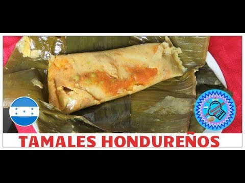 tamales Hondureños las recetas de anita - YouTube