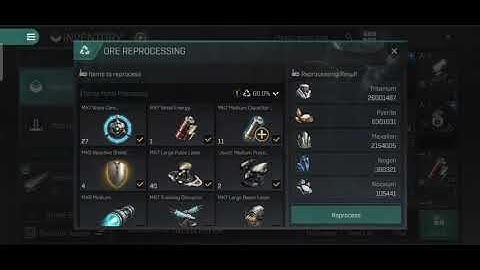 Eve Echoes Massive Reprocessing - Project POS 1.0