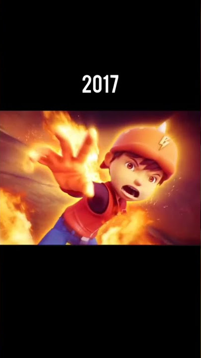 Evolution of BoBoiBoy Fire/Blaze #boboiboyapi