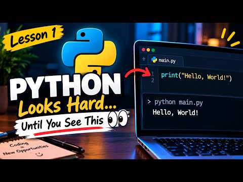 Your First Python Program Starts Here…