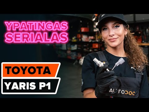 Kaip pakeisti liambda zondas TOYOTA YARIS P1 [AUTODOC PAMOKA]