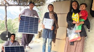 🔥 “Operator Helping Cave Nomads ⛰️❤️ | Bringing Solar Panels to a Nomadic Family in the Zagros