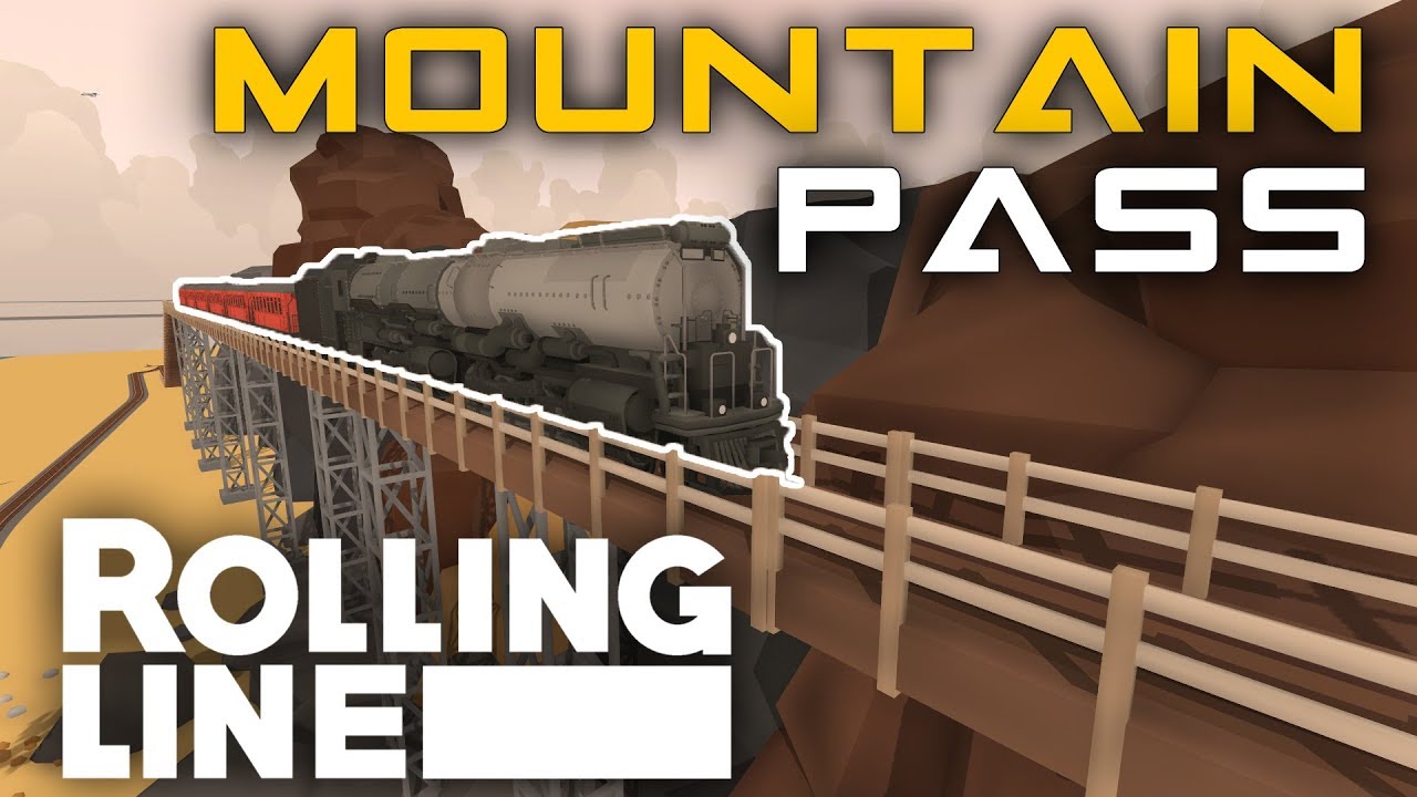 Frantic Line MOUNTAIN TRACK! - Rolling Line - VR Toy Train Simulator - Frantic Lines ...