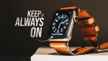 How to Keep Apple Watch Always On (tutorial)
