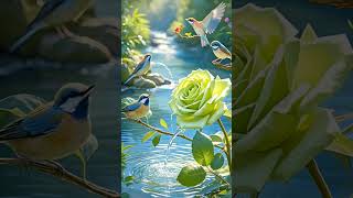 Soft Pink Roses – Nature’s Perfect Valentine 💘 #SpringFlowers #short  #shortsfeed  #yoytubeshorts screenshot 1