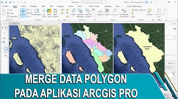 Merge Data Polygon || ArcGIS Pro || Menggabungkan Beberapa Data Polygon || Edit - Merge ||