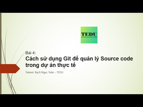 Video: Làm cách nào để đẩy mã từ GitHub sang Sourcetree?