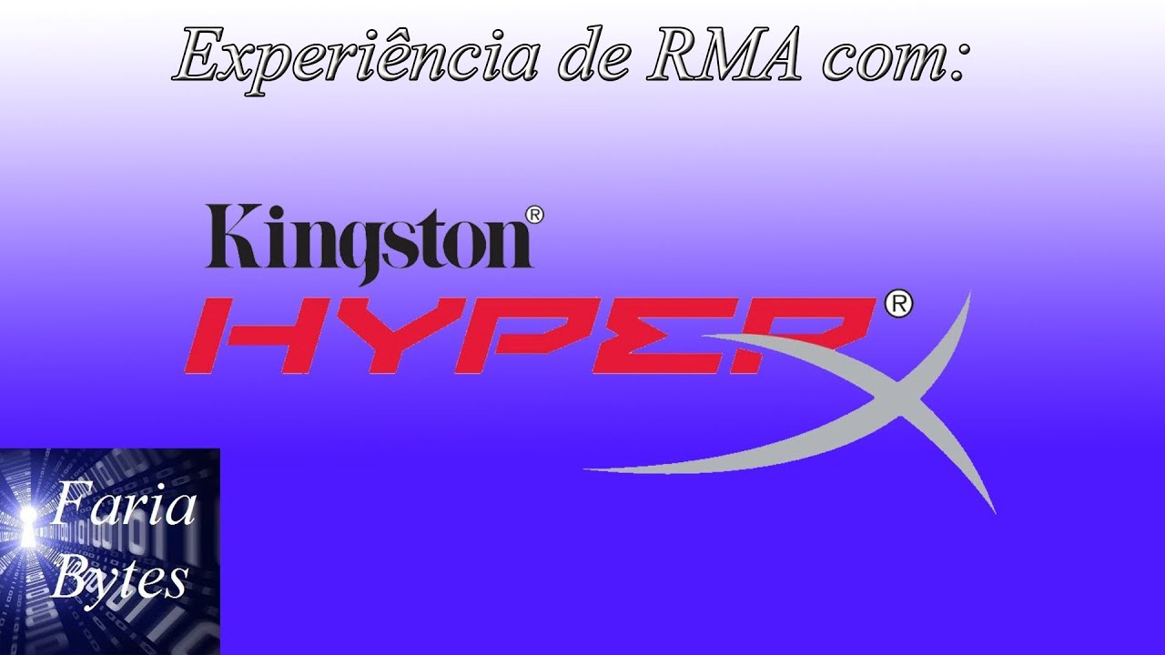 Solicitei RMA com HyperX, veja no que deu! - YouTube