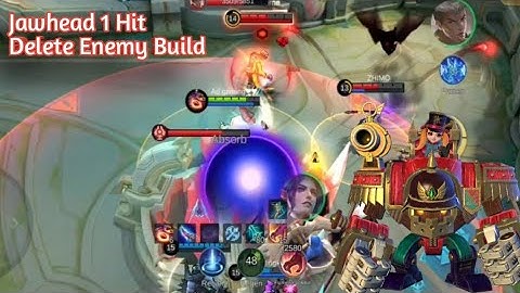 Jawhead NonStop Roaming & Ganking. One Hit Delete Enemy Build. #mlbb #mobilelegends #jawhead 
