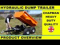 ATV Hydraulic tipping dump trailer. Chapman DT100 Dump Trailer