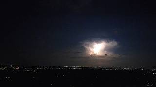 Thunderstorm Lightning Timelapse on Drone Over Northern IL on June 5-6th 2026