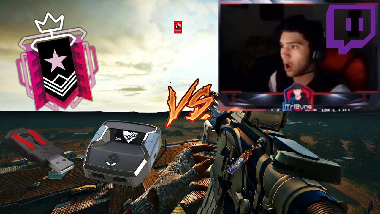 Killing Streamers PART 2 Both POVs + BEST CHAMPION *NO* RECOIL SETTINGS