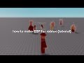 how to make your own roblox ESP (tutorial)
