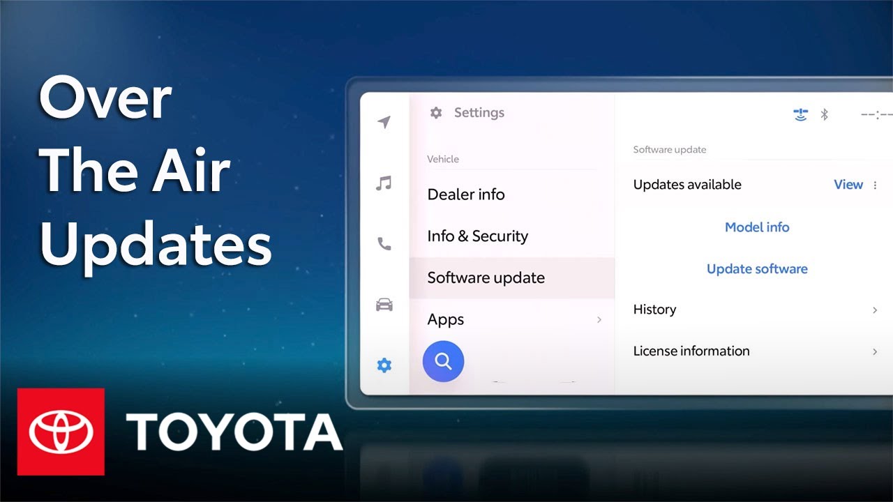 How To: Ota Updates On Toyota'S New Audio Multimedia Platform | Toyota -  Youtube