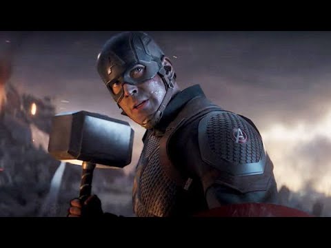 AVENGERS END GAME: Kaptan Amerika'nın Thor'un Çekicini Kaldırma Sahnesi Reaksiyonları