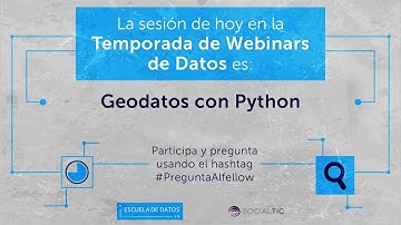 Geodatos con Python