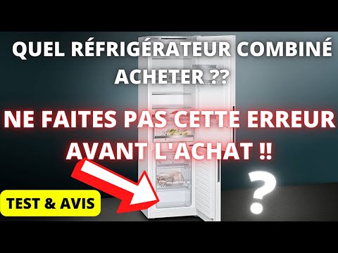 Vidéo: Réfrigérateurs ménagers à congélation rapide : description, spécifications, avis