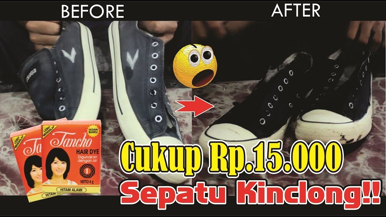 Cara Mudah Menghitamkan Sepatu 100 Youtube