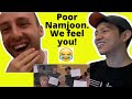 BTS (방탄소년단)— namjoon and his 3 annoying kids - NamjoonXMaknaeLine | BTS RM Moment | REACTION VIDEO