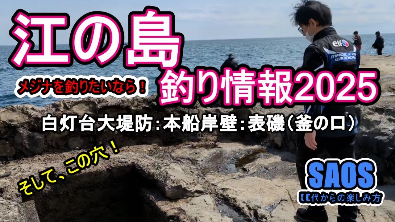 江の島  釣り場情報2025年版!