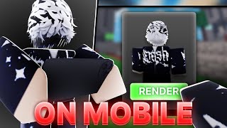 How To Make ROBLOX Renders On MOBILE..(UPDATED GUIDE)