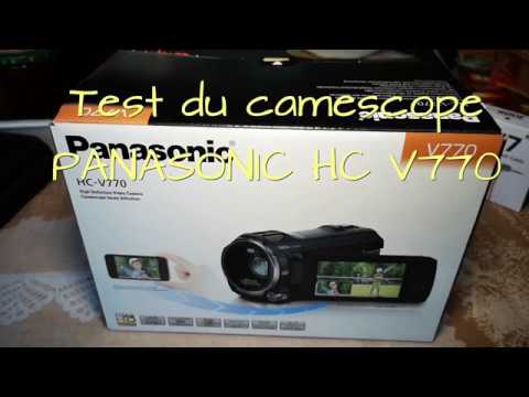 Test Panasonic HC-VX870, un caméscope 4K avec super zoom - Les Numériques