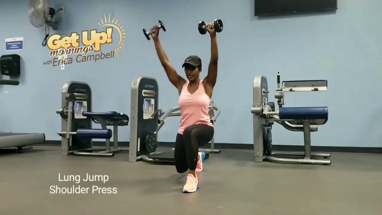 Get Up Morning w/Erica Campbell - Get Up & Move w/Dawn - Legs, Shoulder ...
