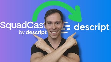 Edits Squadcast Recording in Descript