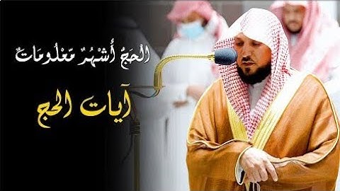 آيات الحج من سـورة البقرة | بتحبير وأداء بديع من الشيخ د. ماهر المعيقلي | عشاء الثلاثاء ٦-١٢-١٤٤٣هـ