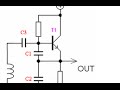 Как работает ёмкостная трехточка / генератор Колпитца (генератор в радиожучке), принцип работы