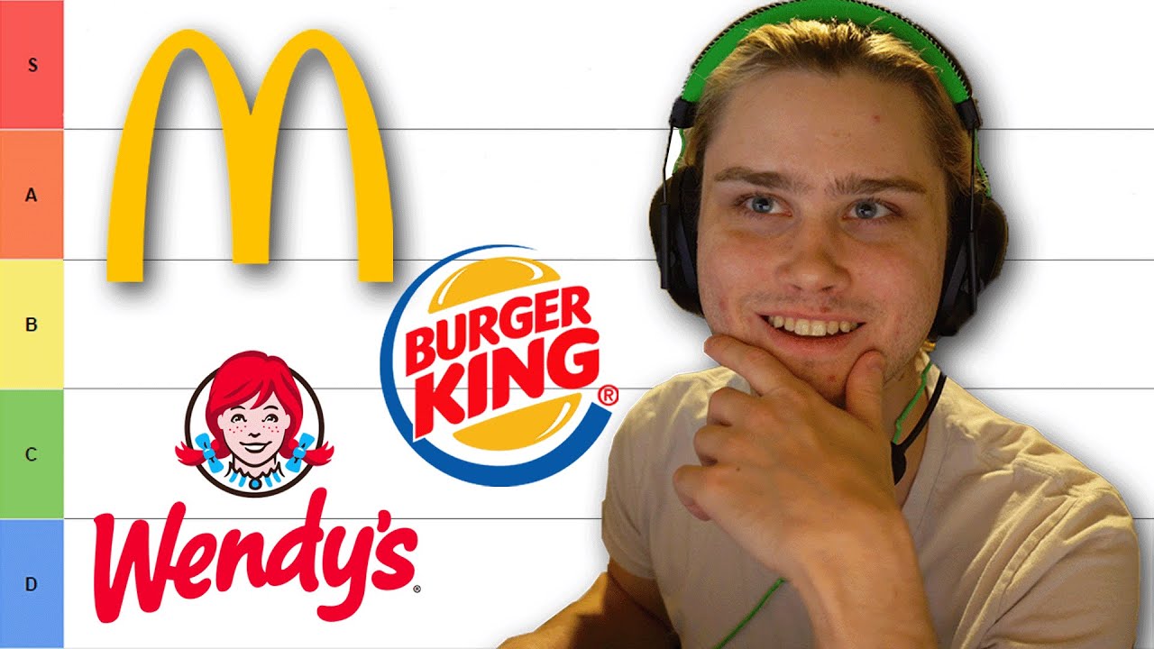 My FAST FOOD Tier List YouTube my-fast-food-tier-list-youtube