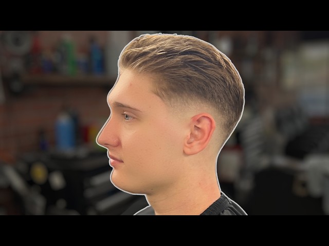 Slick Back Fade Haircuts