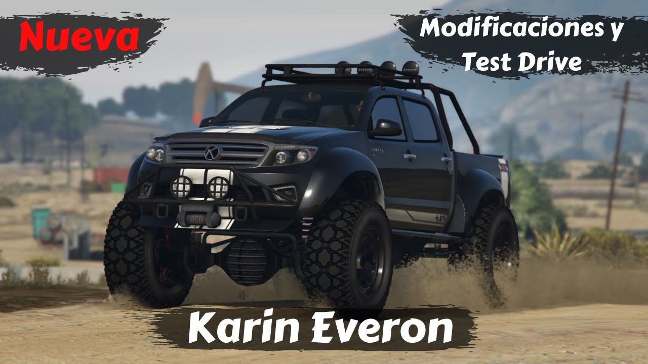 GTA V ONLINE Karin Everon Modificaciones y Test Drive YouTube